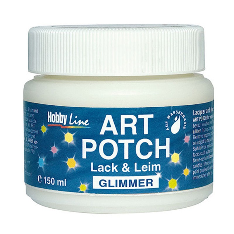 Serviettenkleber Art Potch Glimmer 150ml Dose